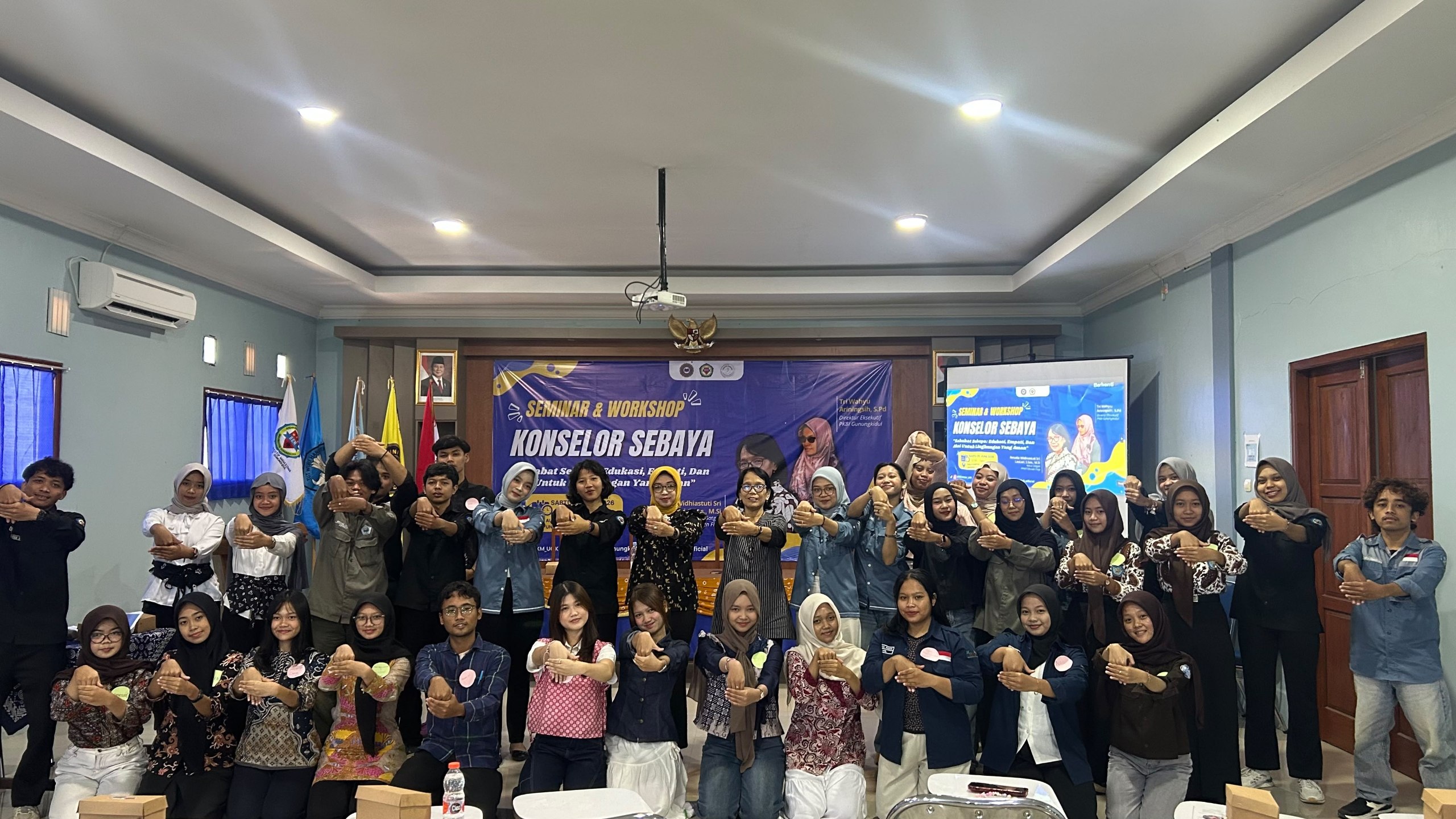 UGK Gelar Seminar dan Workshop Konselor Sebaya untuk Perkuat Ruang Aman di Kampus